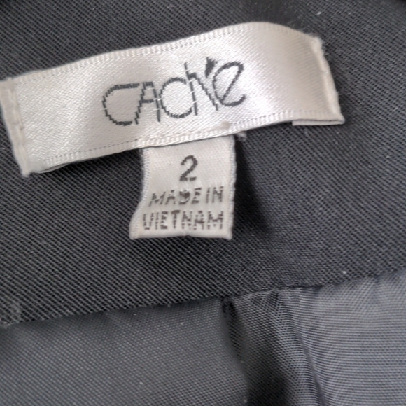 Cache black buckle sleeve jacket - Picture 2 of 2